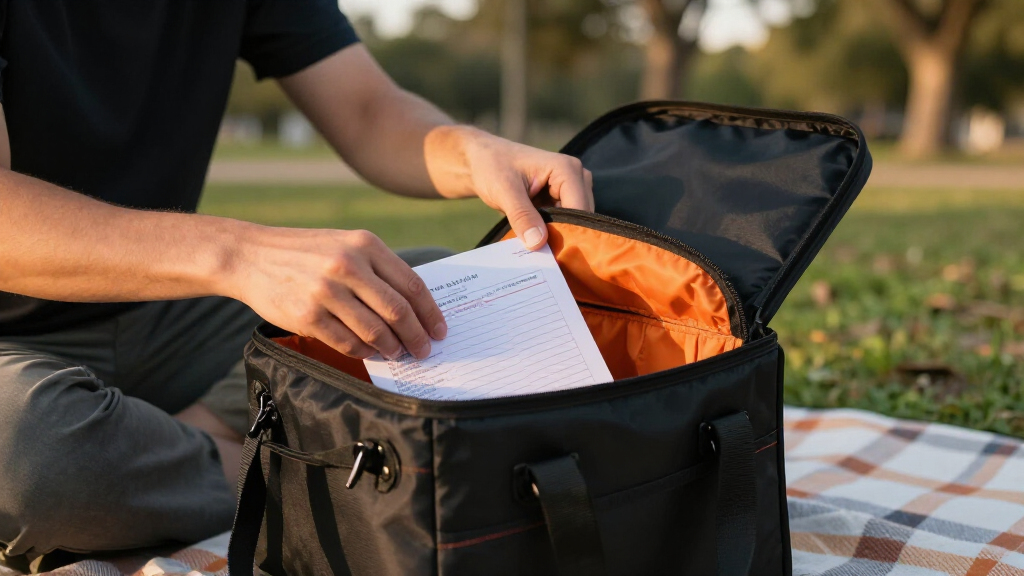 best fireproof document bag for safe