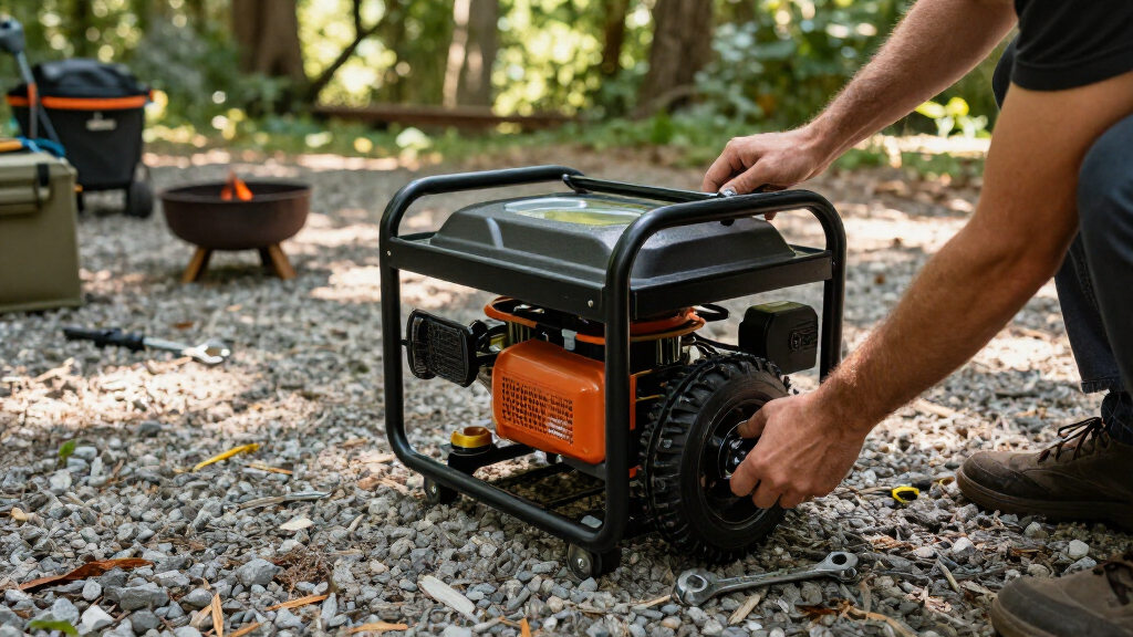 best wheel kits for portable generators