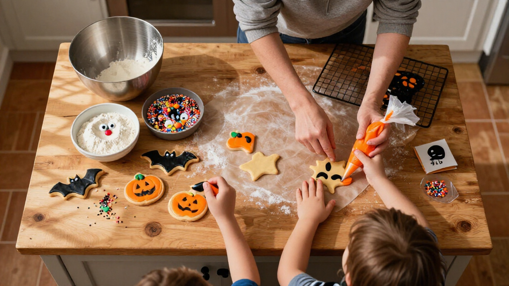 Halloween themed baking kits