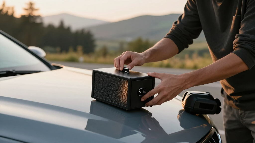 best car safe lock box for discreet on solo road trips
