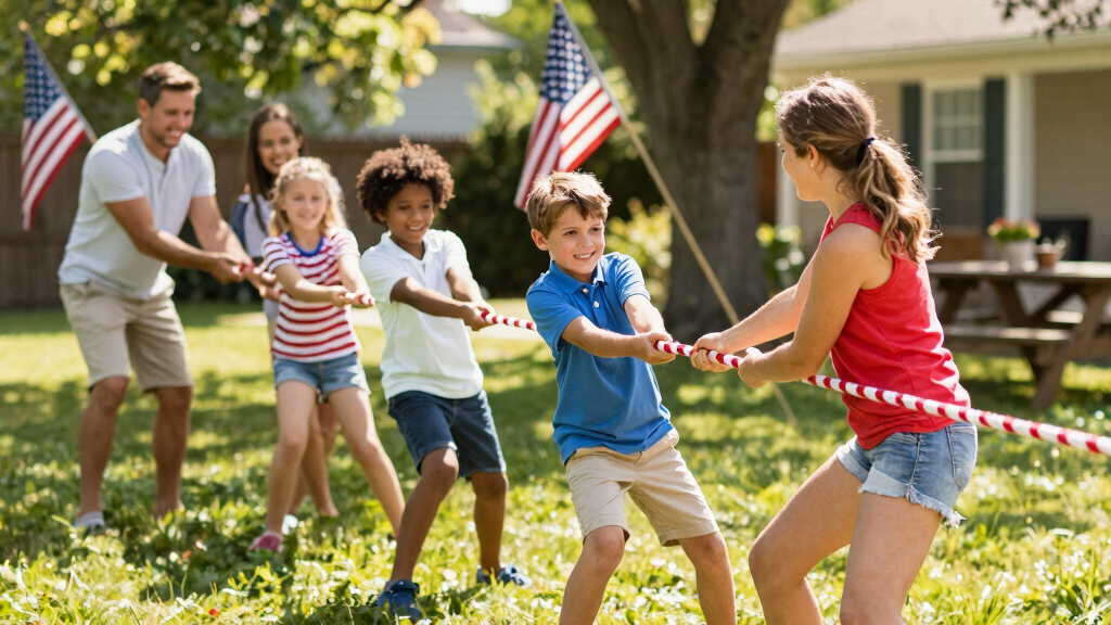 patriotic outdoor family games