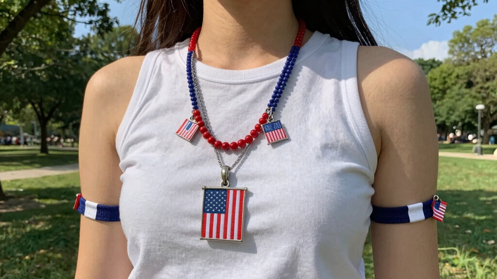 patriotic body jewelry