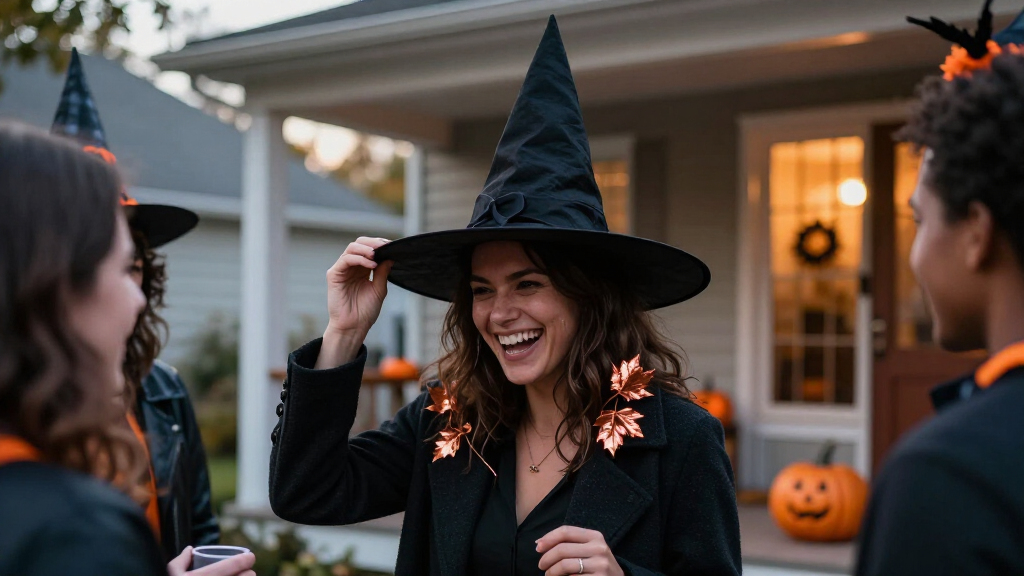 Halloween witch hats