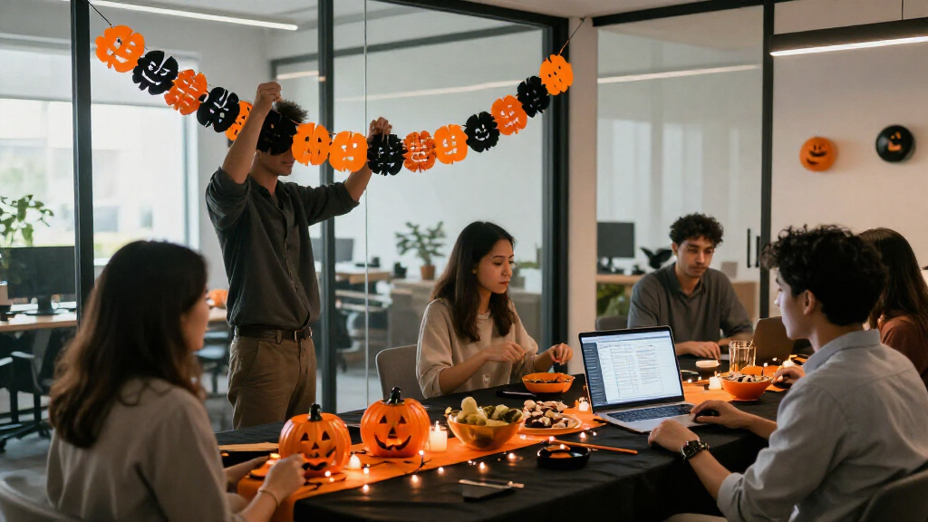 Halloween party supplies for business events
