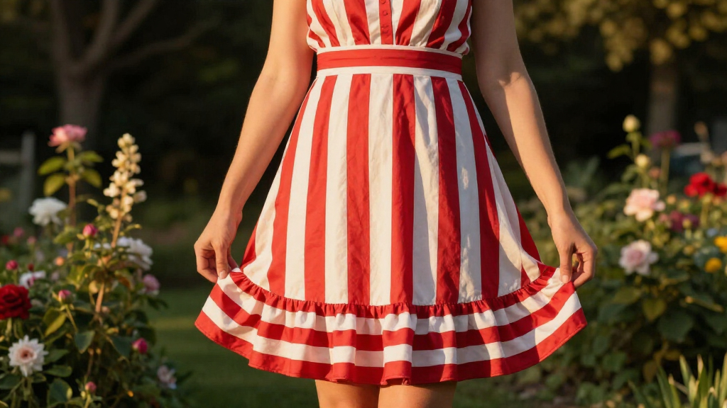 best striped party dresses