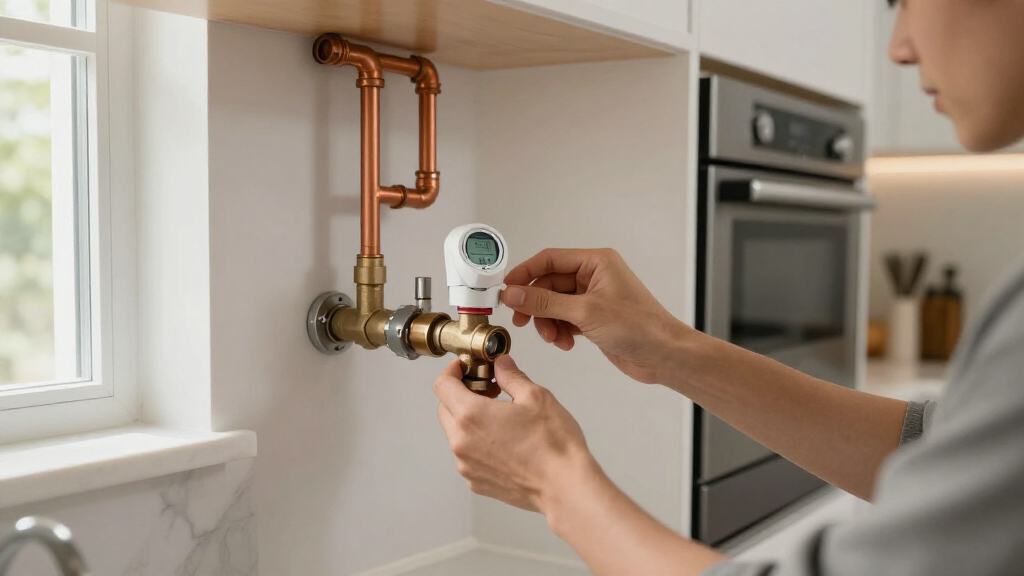 thermostatic mixing valve high capacity