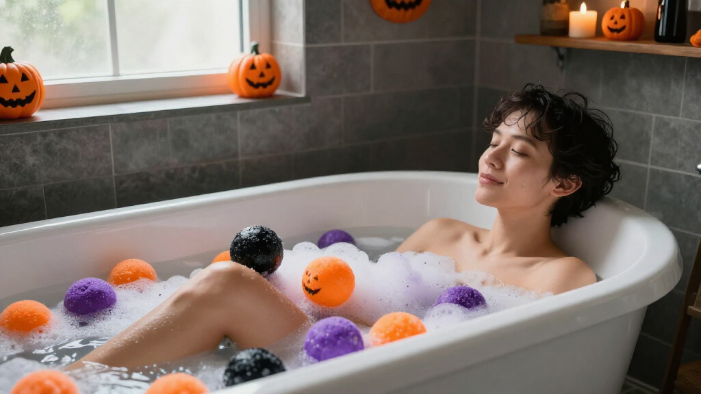 halloween bath bombs