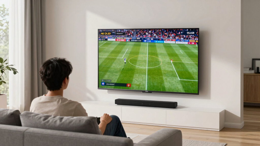 4K OLED TVs for sports