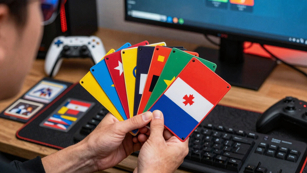 patriotic trading card sleeves