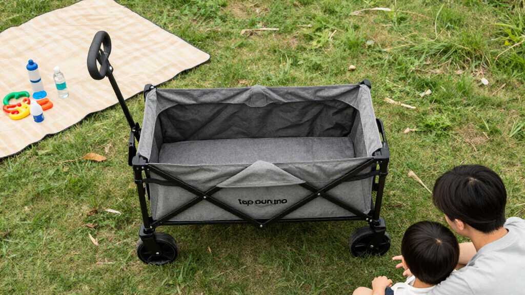 best stroller wagons with push and pull handles