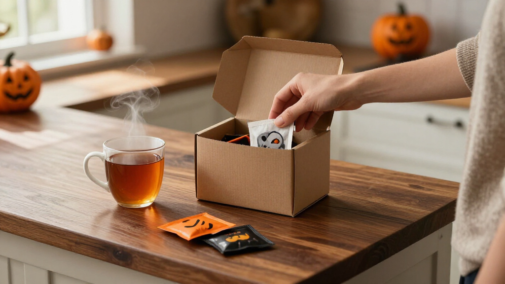 Halloween tea sampler packs