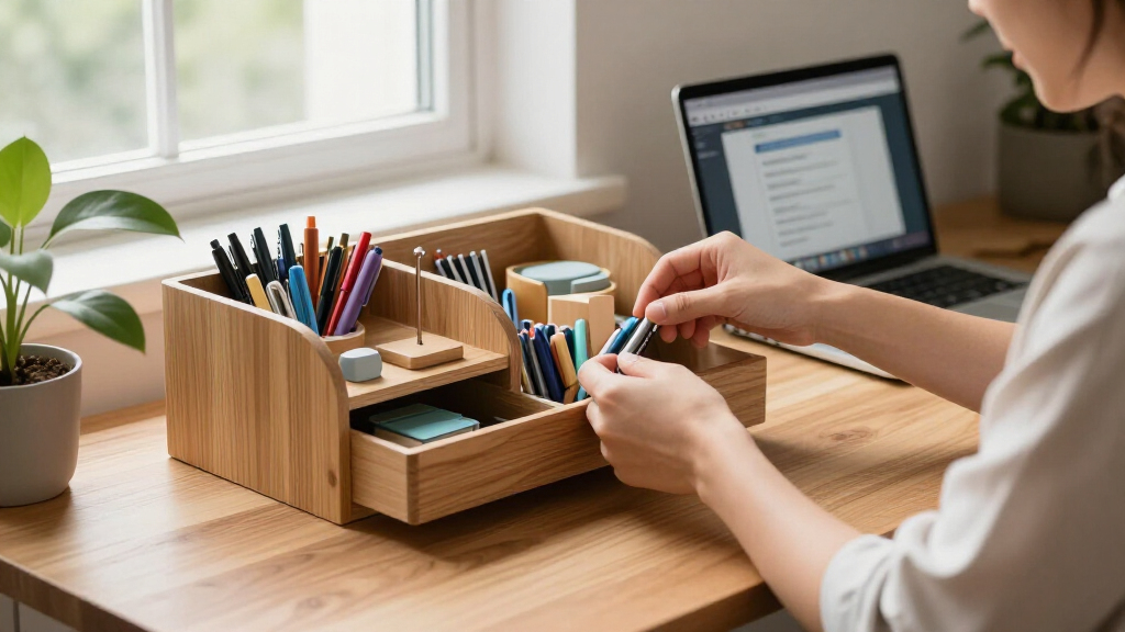 multifunctional desk organizers