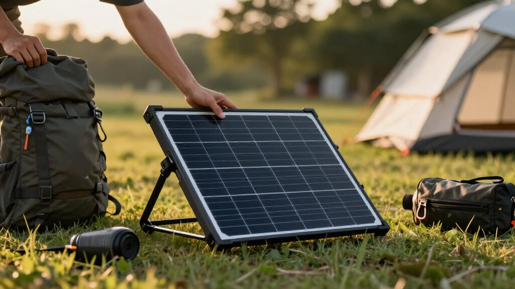 camping solar panels for off grid trips
