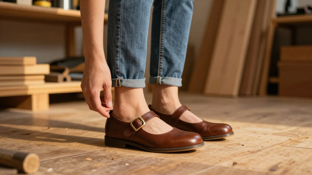 best brown Mary Jane shoes