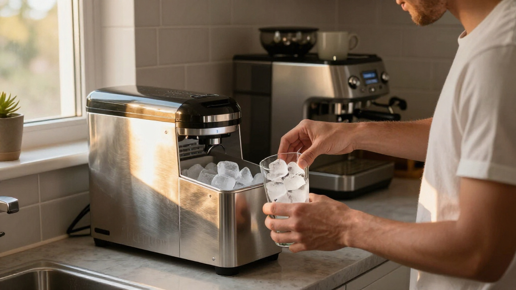 best nugget ice maker for coffee stations