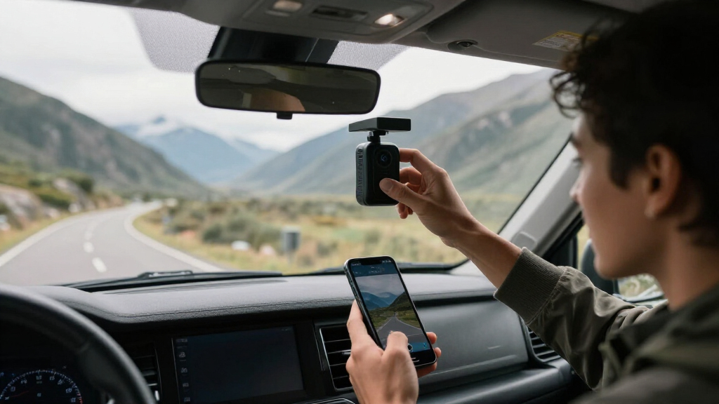dash cam with cloud connectivity device