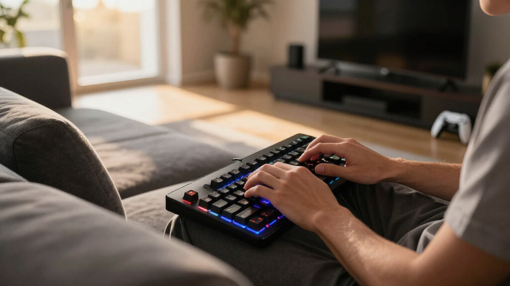 best wireless gaming keyboards for couch gaming