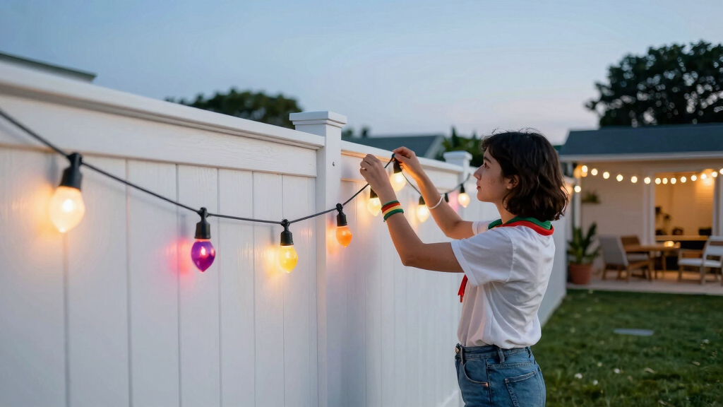 patriotic outdoor string lights