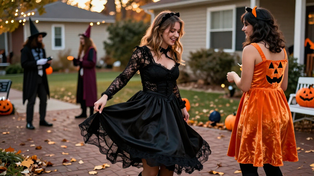 Halloween costume dresses