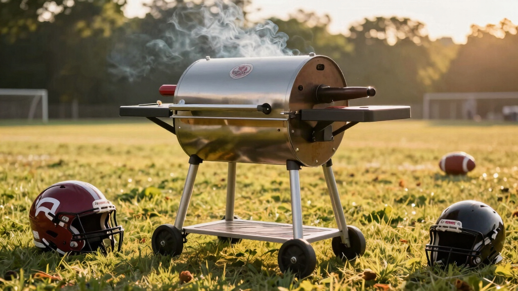 best portable pellet grill for football games