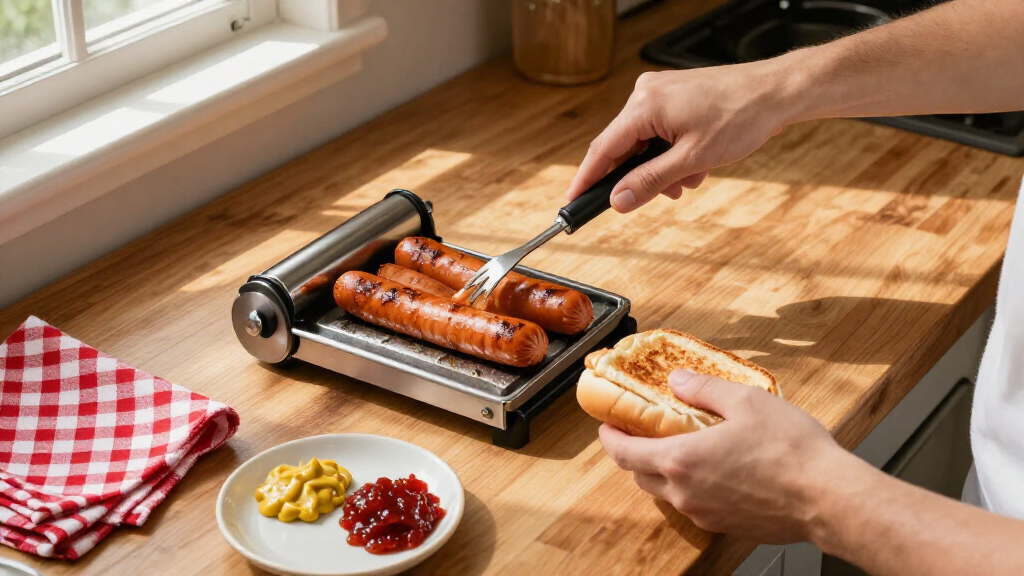 compact hot dog rollers