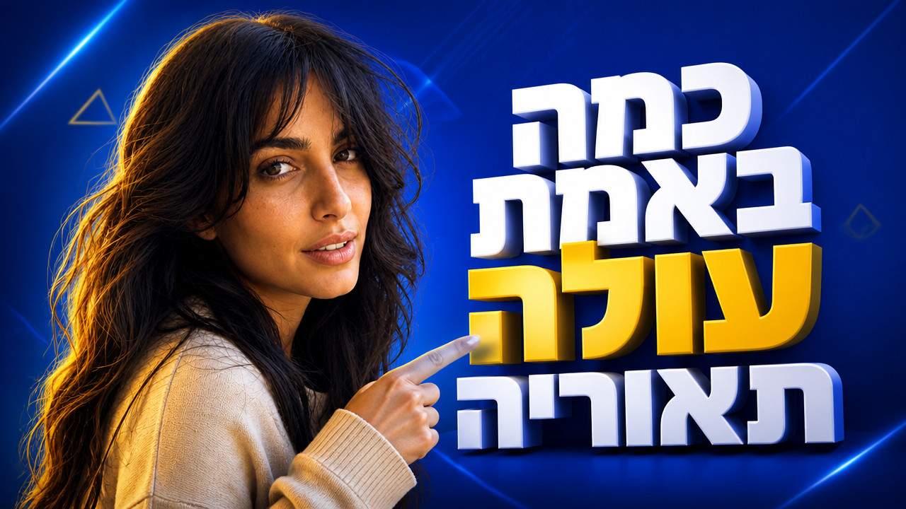 כמה עולה לעשות תאוריה בישראל ב-2026? המדריך המלא למחירים
