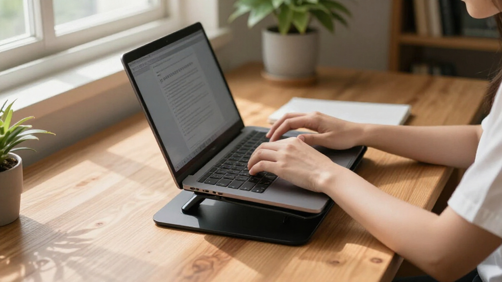 ergonomic laptop stands