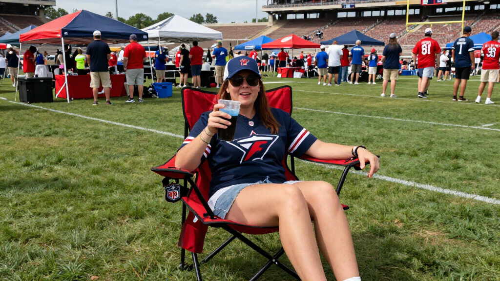 NFL team tailgate chairs