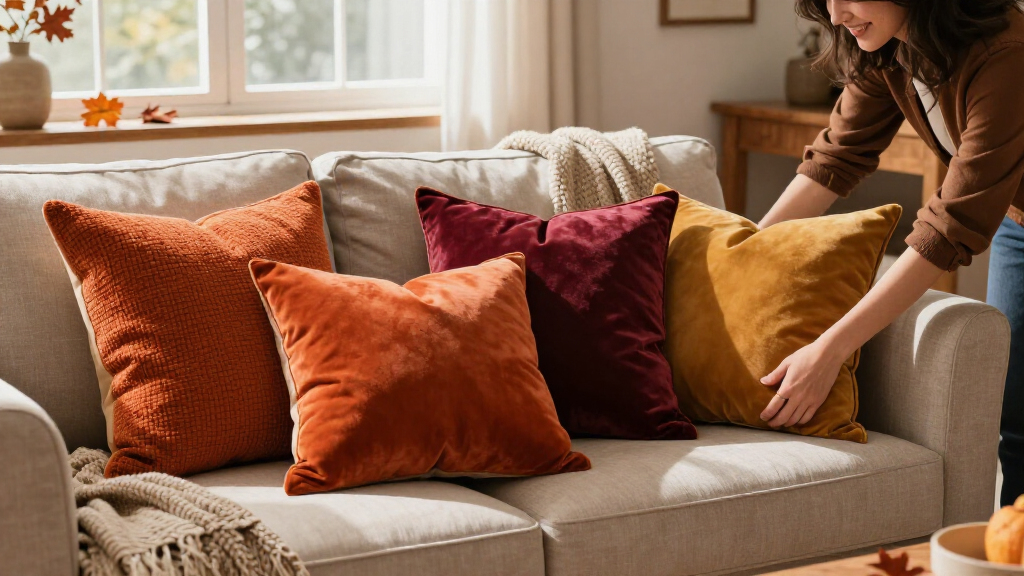 fall decorative throw pillows