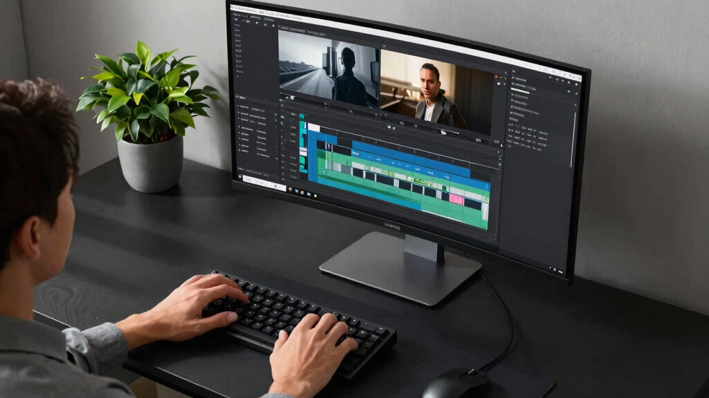 ultrawide monitors for video editing and multitasking