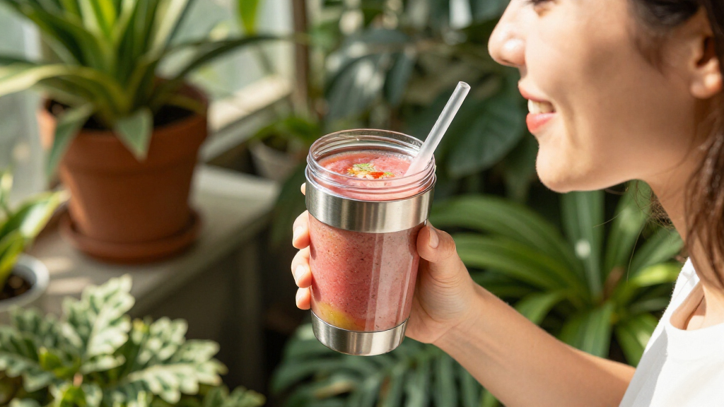 portable smoothie cup
