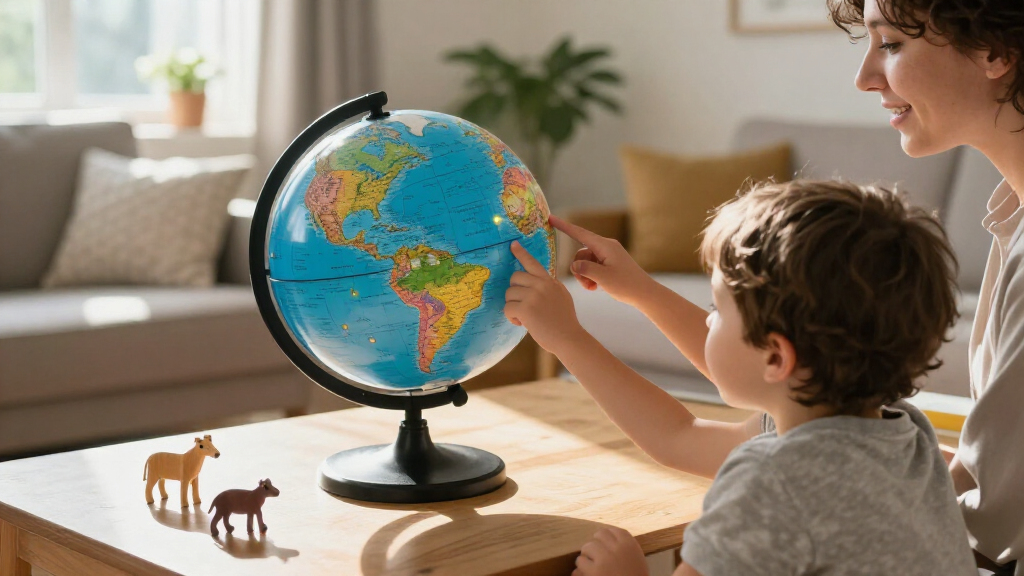 interactive globe for kids