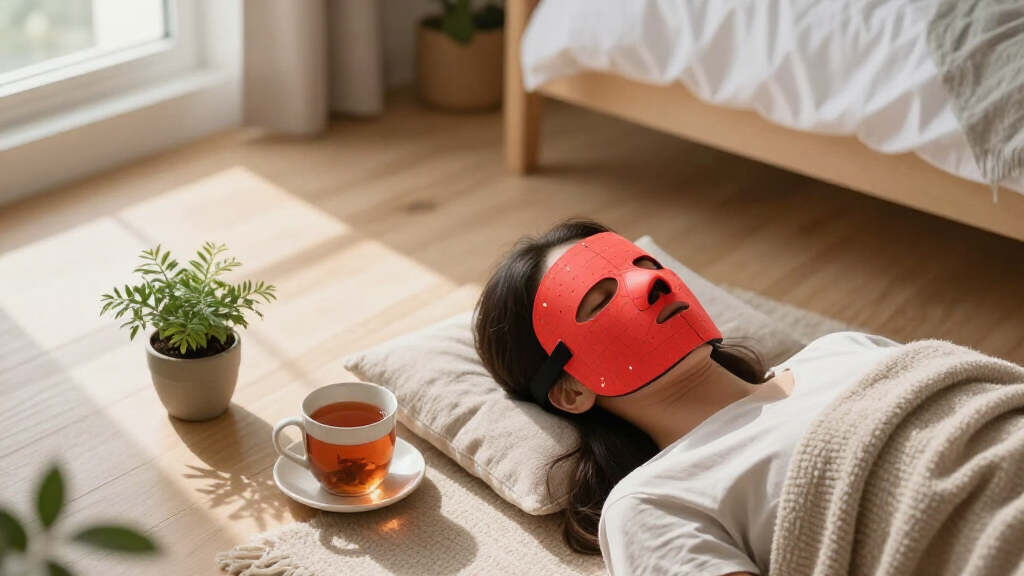red light therapy mask