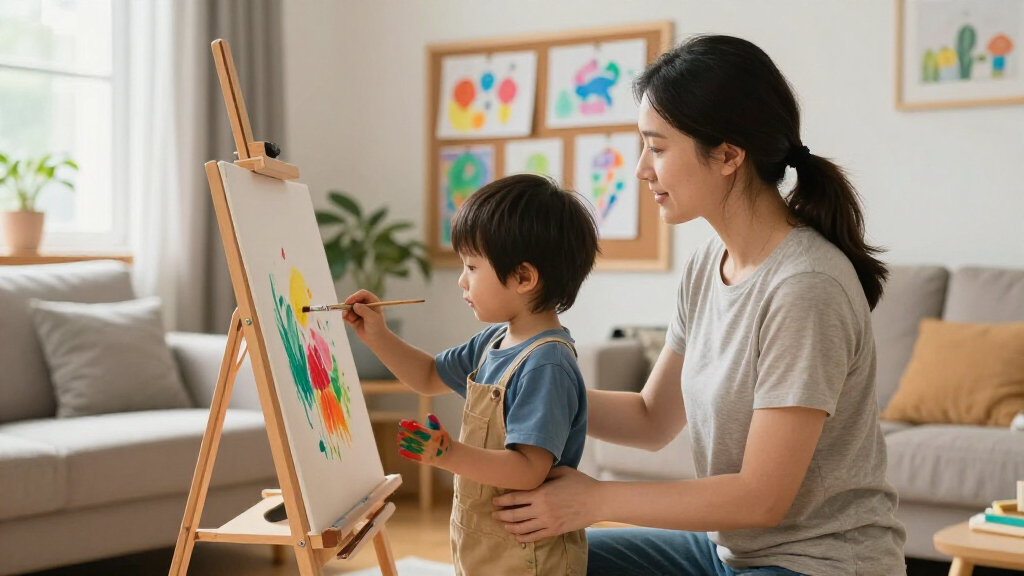 childrens art easels
