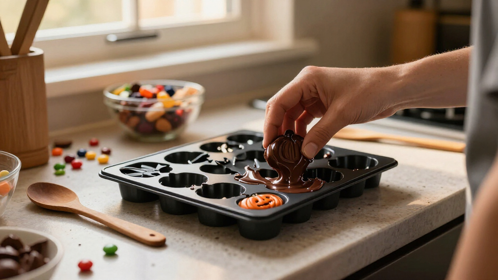 Halloween chocolate molds