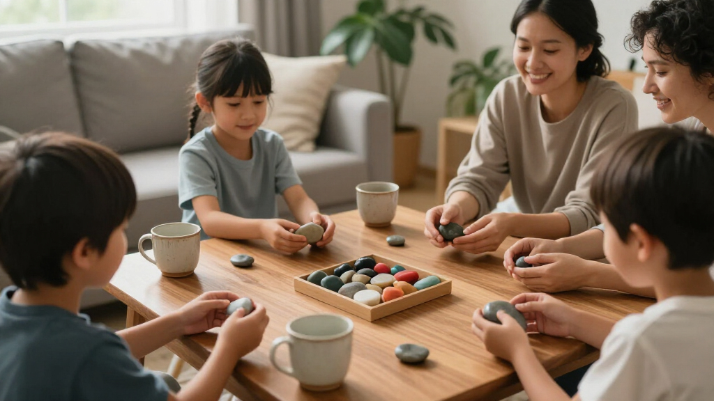 gratitude stone kits for families