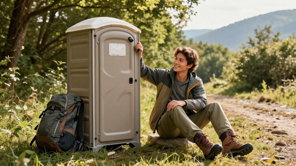 portable toilet for camping