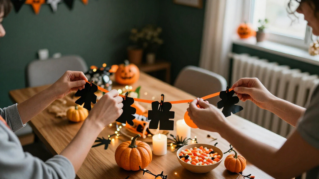 couples Halloween party decorations