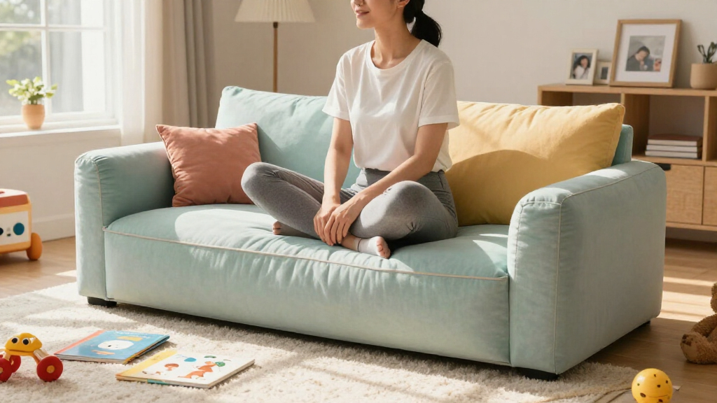 kids nugget style couch alternative