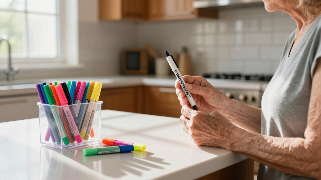 large print school supplies for seniors
