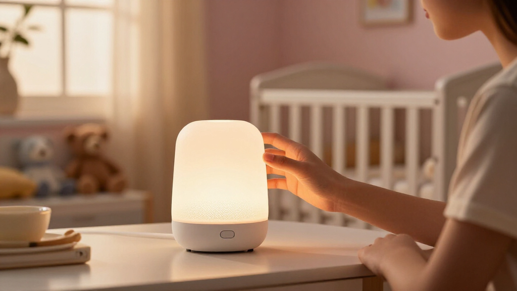 best nursery night lights with white noise