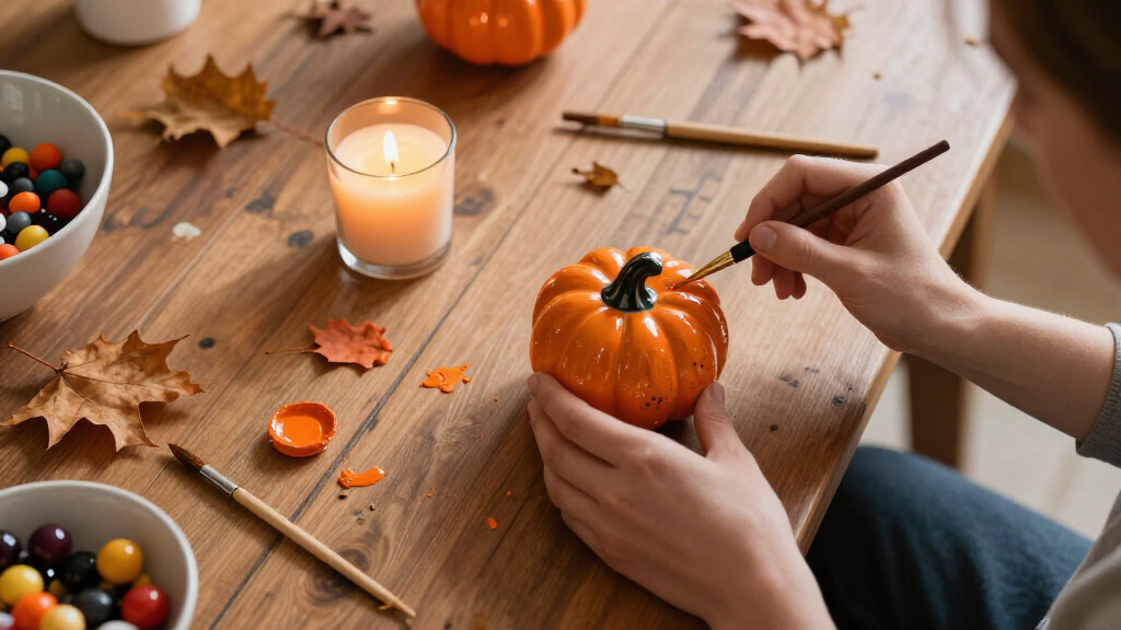 Halloween candle holders