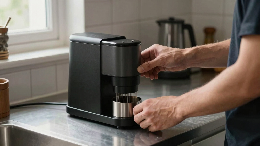 best flat burr grinder with easy burr access