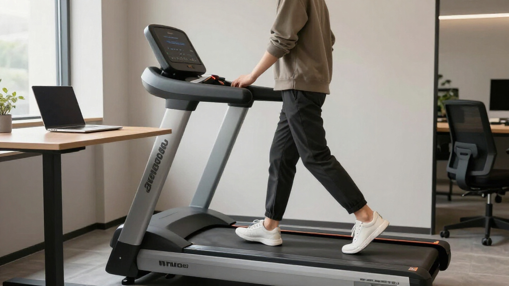 under desk treadmill for office