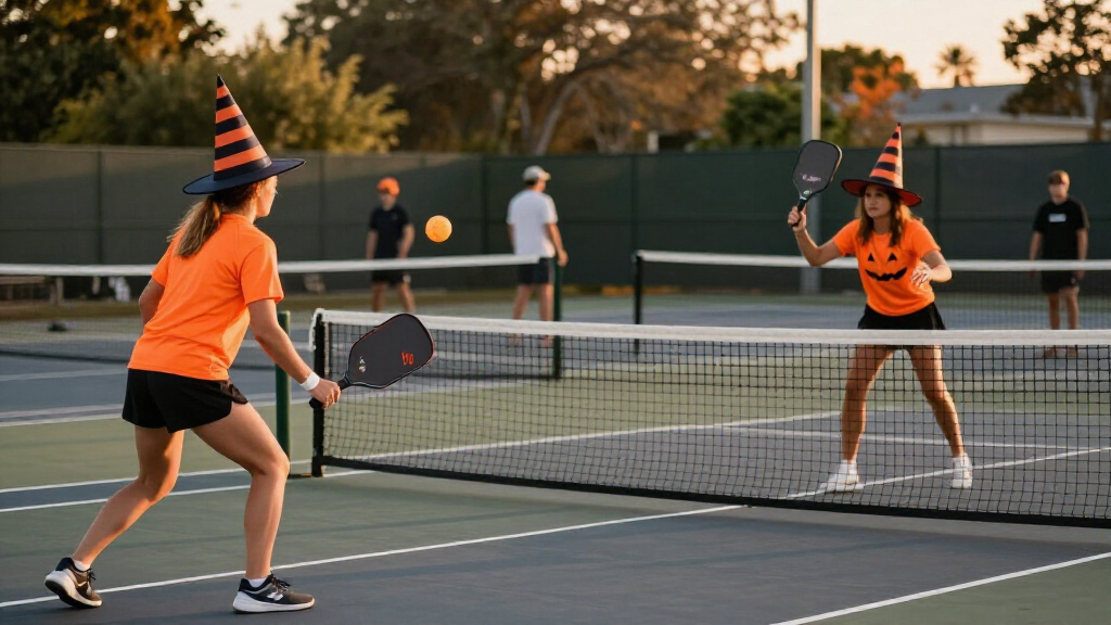 Halloween pickleball costumes