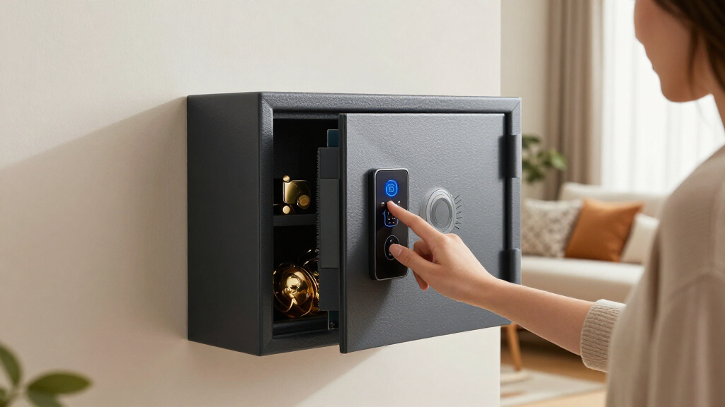 best biometric home safe fireproof