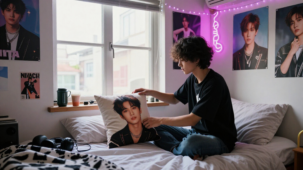 celebrity-inspired dorm room decor