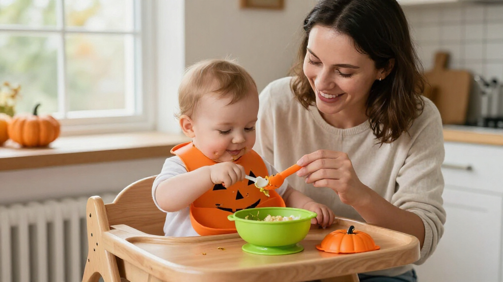 Halloween baby feeding sets