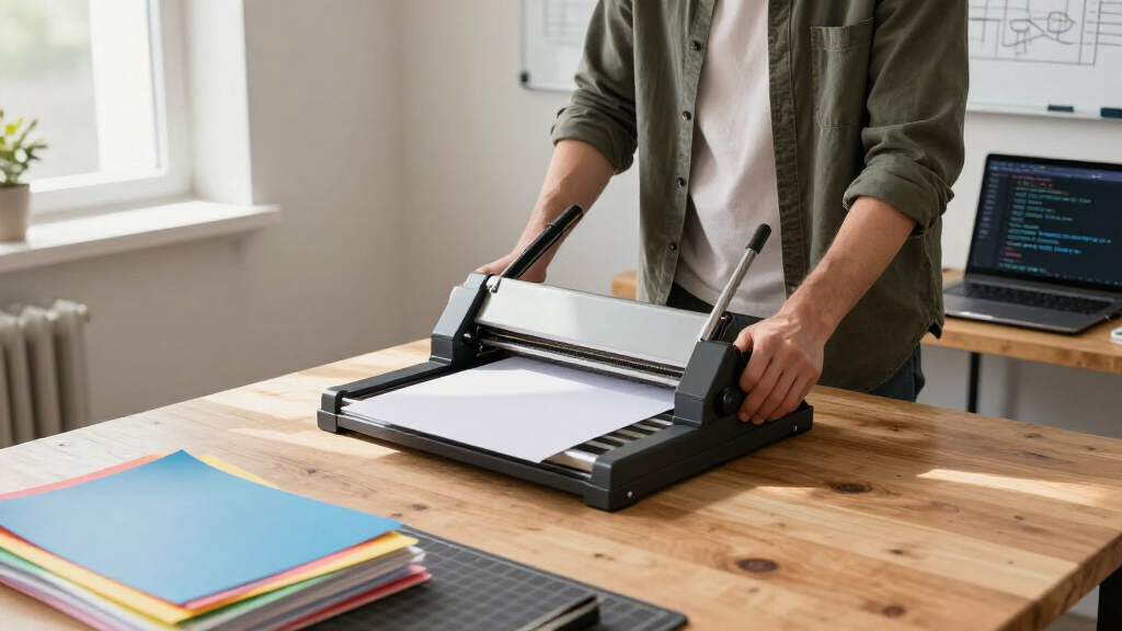 hydraulic guillotine paper cutter