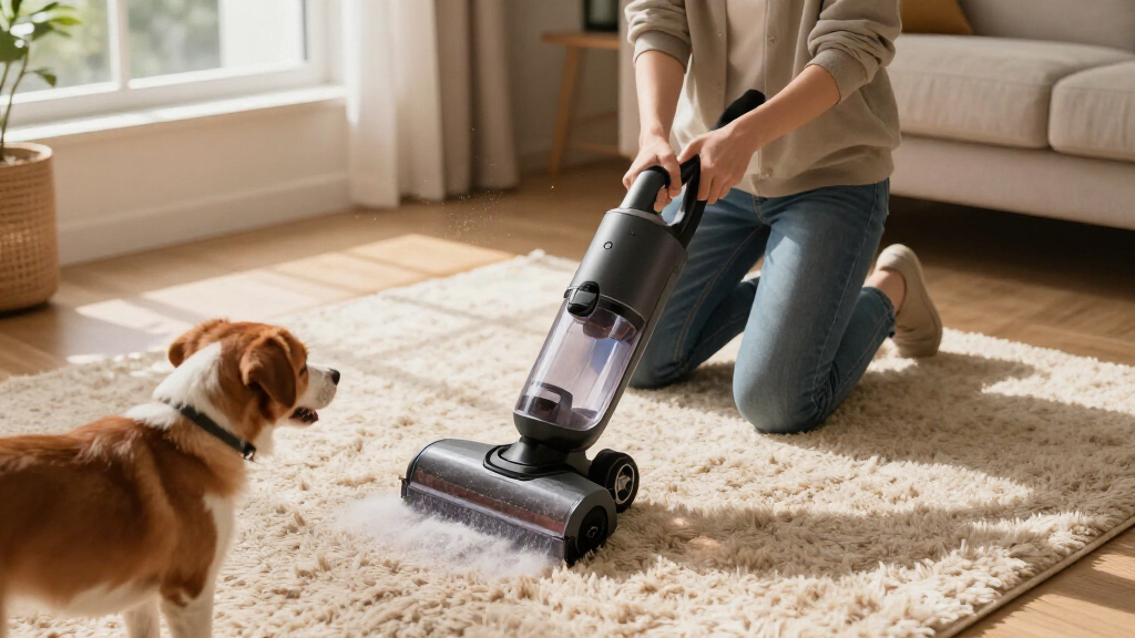 portable carpet cleaner for pets